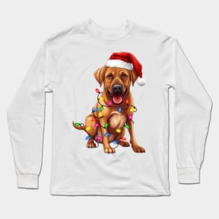 Christmas Rhodesian Ridgeback Long Sleeve T-Shirt